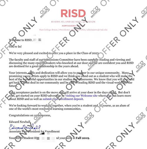 RISD��ҵ�����Ʒ����д���