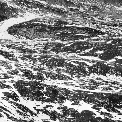 诗中风景，沃州阿尔卑斯，瑞士,2004,数码黑白银盐，80*80cm