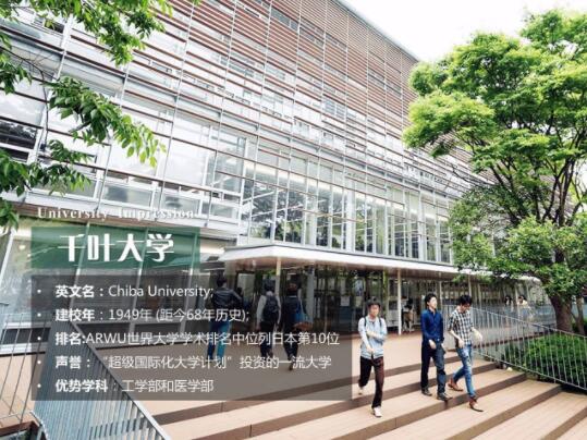 日本千叶大学相当于国内什么大学