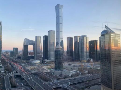 北京国贸校区窗外风景