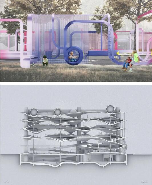 哥伦比亚大学建筑空间类专业作品集