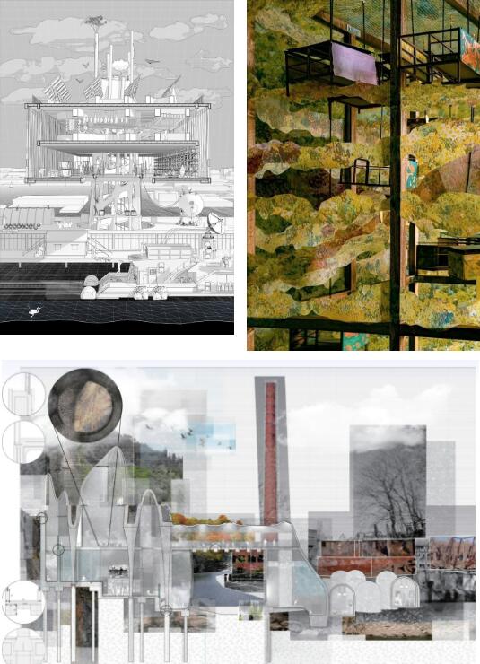 哥伦比亚大学建筑空间类专业作品集