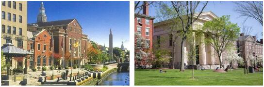 RISD与布朗大学校园