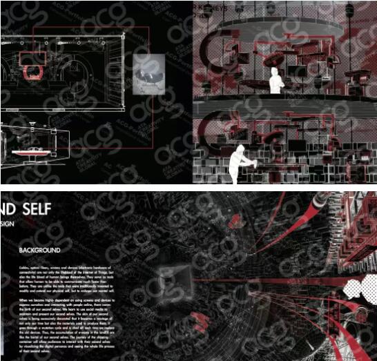 Acg学员作品集运⽤波普艺术拼贴作品